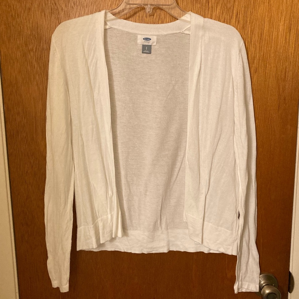 2 for $5: Old Navy white cardigan